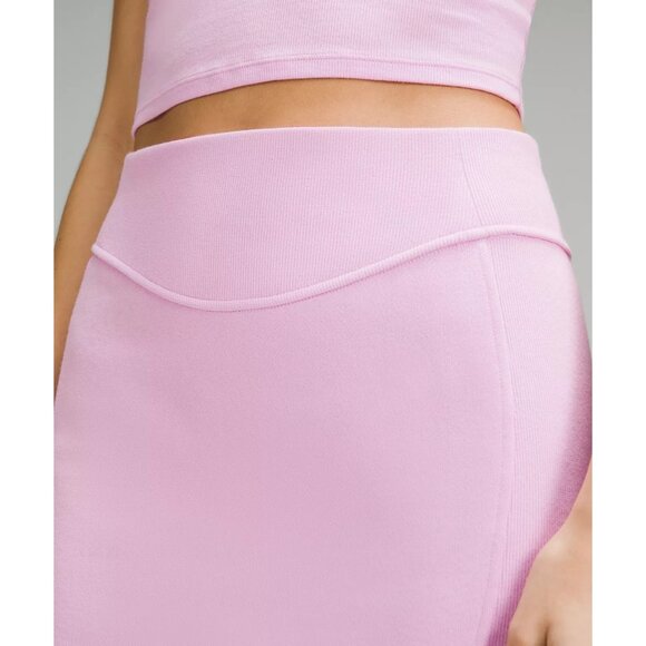 LULULEMON Scuba High Rise Vitapink Mini Skirt Sz XL NEW - Picture 5 of 5
